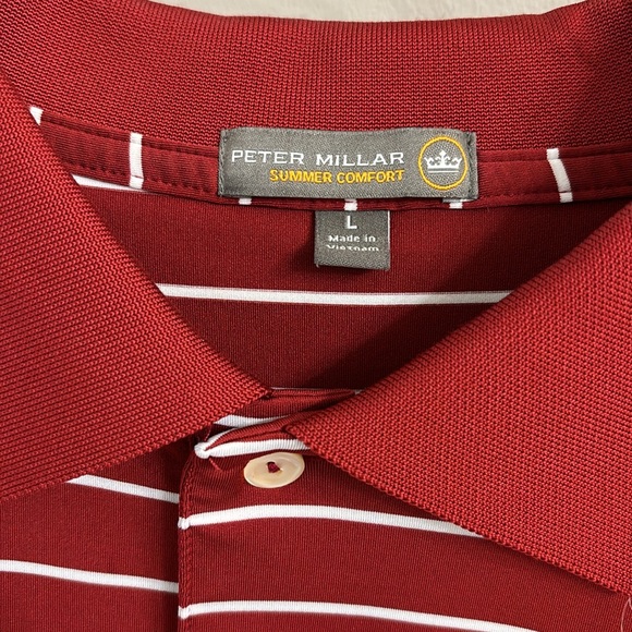 Men’s Large Peter Millar Summer Comfort FSU Florida State Polo - Picture 2 of 3